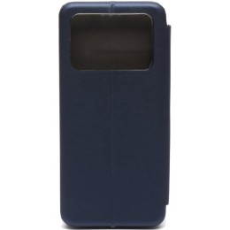 Чехол книжка для Xiaomi Poco M4 Pro 4G Fashion Case Темно синий