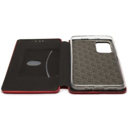 Чехол книжка для Xiaomi Poco M4 Pro 5G Fashion Case Красный