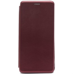 Чехол книжка для Xiaomi Redmi 10C Fashion Case Бордовый