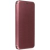 Чехол книжка для Xiaomi Redmi Note 10 Pro Fashion Case Бордовый