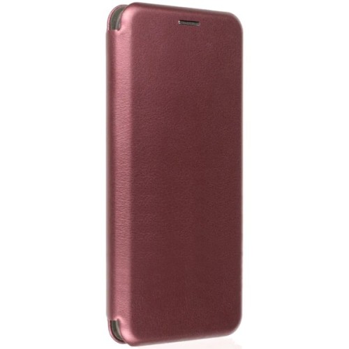 Чехол книжка для Xiaomi Redmi Note 10 Pro Fashion Case Бордовый
