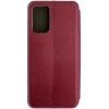 Чехол книжка для Xiaomi Redmi Note 10 Pro Fashion Case Бордовый
