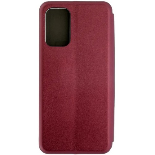 Чехол книжка для Xiaomi Redmi Note 10 Pro Fashion Case Бордовый