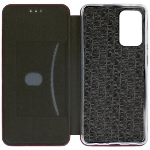 Чехол книжка для Xiaomi Redmi Note 10 Pro Fashion Case Бордовый