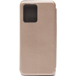 Чехол книжка для Realme C35 Fashion Case Золотой