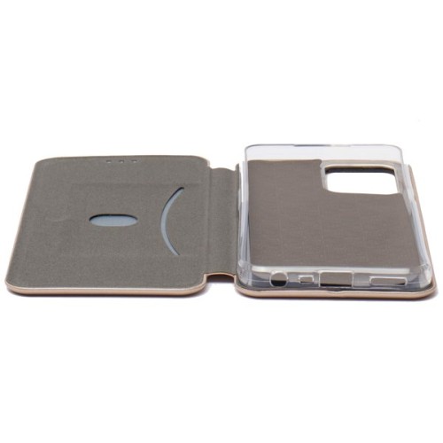 Чехол книжка для Realme C35 Fashion Case Золотой
