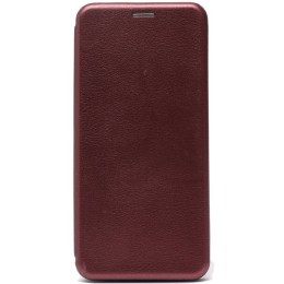 Чехол книжка для Samsung Galaxy A52 Fashion Case Бордовый