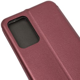 Чехол книжка для Samsung Galaxy A52 Fashion Case Бордовый