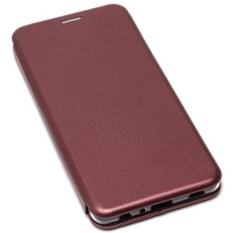 Чехол книжка для Samsung Galaxy A52 Fashion Case Бордовый