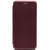 Чехол книжка для Samsung Galaxy A73 Fashion Case Бордовый