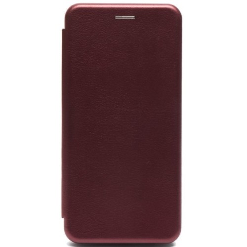 Чехол книжка для Samsung Galaxy A73 Fashion Case Бордовый