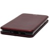 Чехол книжка для Samsung Galaxy A73 Fashion Case Бордовый
