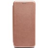 Чехол книжка для Samsung Galaxy A03 Core Fashion Case Розовое золото