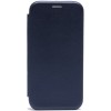 Чехол книжка для Apple iPhone 12 Fashion Case Темно синий
