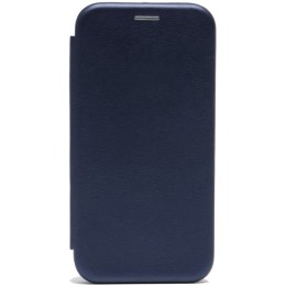 Чехол книжка для Apple iPhone 12 Fashion Case Темно синий