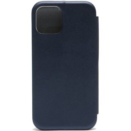 Чехол книжка для Apple iPhone 12 Fashion Case Темно синий
