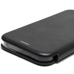 Чехол книжка для Apple iPhone 12 Fashion Case Черный