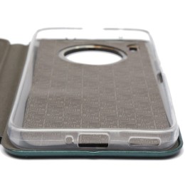 Чехол книжка для Honor 50 Lite Fashion Case Зеленый