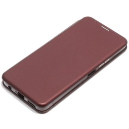 Чехол книжка для Tecno Camon 19 Neo Fashion Case Бордовый