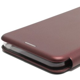 Чехол книжка для Tecno Camon 19 Neo Fashion Case Бордовый