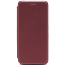 Чехол книжка для Tecno Camon 19 Pro Fashion Case Бордовый
