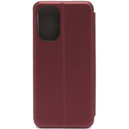 Чехол книжка для Tecno Camon 19 Pro Fashion Case Бордовый