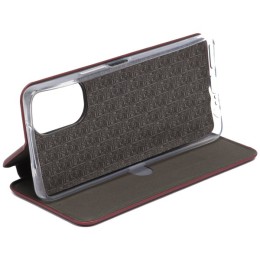 Чехол книжка для Tecno Camon 19 Pro Fashion Case Бордовый