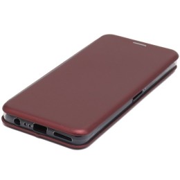 Чехол книжка для Tecno Camon 19 Pro Fashion Case Бордовый