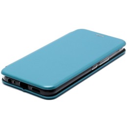 Чехол книжка для Tecno Spark 8C Fashion Case Голубой
