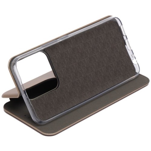 Чехол книжка для Tecno Spark 8C Fashion Case Золотой