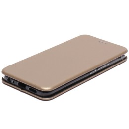 Чехол книжка для Tecno Spark 8C Fashion Case Золотой