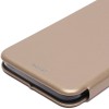 Чехол книжка для Tecno Spark 8C Fashion Case Золотой