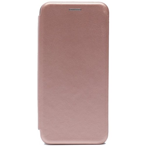 Чехол книжка для Tecno Spark 8C Fashion Case Розовое золото