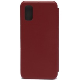 Чехол книжка для Tecno Spark 8P Fashion Case Бордовый
