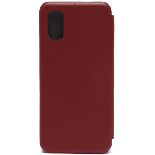 Чехол книжка для Tecno Spark 8P Fashion Case Бордовый