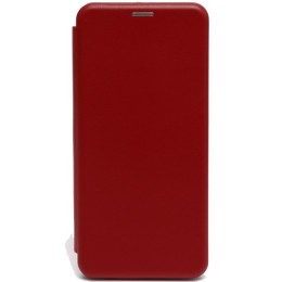 Чехол книжка для Tecno Camon 18 Fashion Case Бордовый