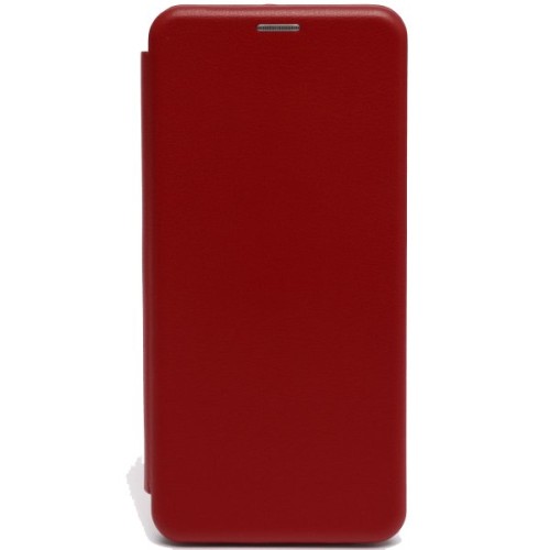 Чехол книжка для Tecno Camon 18 Fashion Case Бордовый