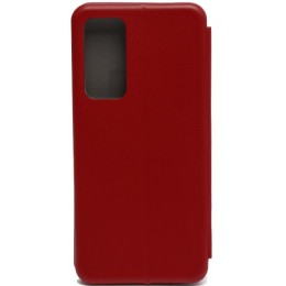 Чехол книжка для Tecno Camon 18 Fashion Case Бордовый