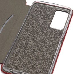 Чехол книжка для Tecno Camon 18 Fashion Case Бордовый