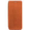 Чехол книжка для Xiaomi Redmi 9T Fashion Case Оранжевый