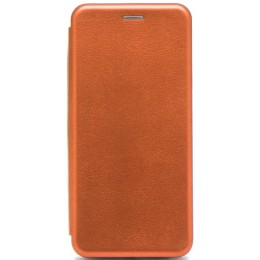 Чехол книжка для Xiaomi Redmi 9T Fashion Case Оранжевый