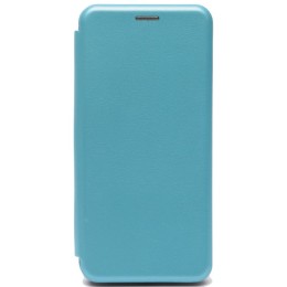 Чехол книжка для Tecno Spark 7 Fashion Case Голубой