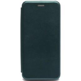 Чехол книжка для Tecno Spark 7 Fashion Case Зеленый