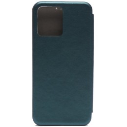 Чехол книжка для Realme C30 Fashion Case Зеленый