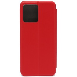 Чехол книжка для Realme C30 Fashion Case Красный