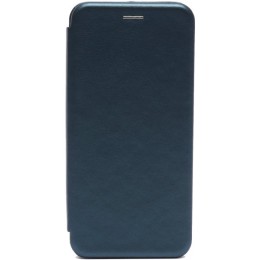Чехол книжка для Realme C30 Fashion Case Темно синий