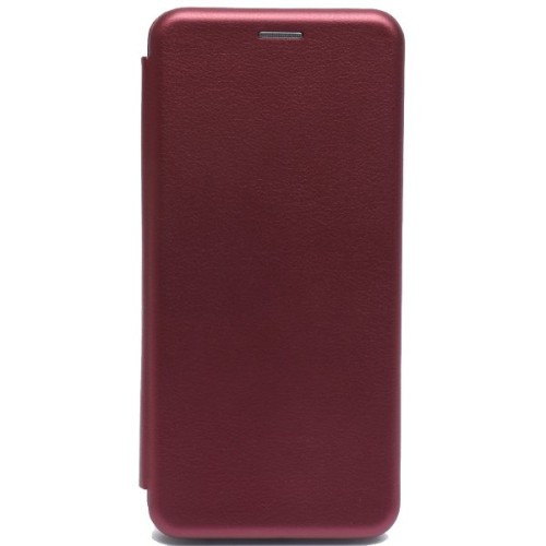 Чехол книжка для Tecno Pop 5 LTE Fashion Case Бордовый