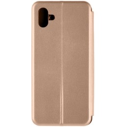 Чехол книжка для Samsung Galaxy A04 Fashion Case Золотой