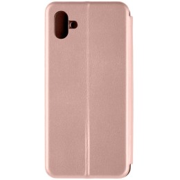 Чехол книжка для Samsung Galaxy A04 Fashion Case Розовое золото