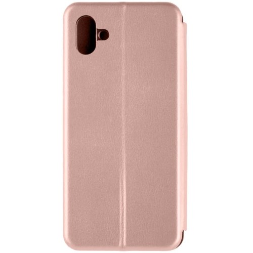 Чехол книжка для Samsung Galaxy A04 Fashion Case Розовое золото